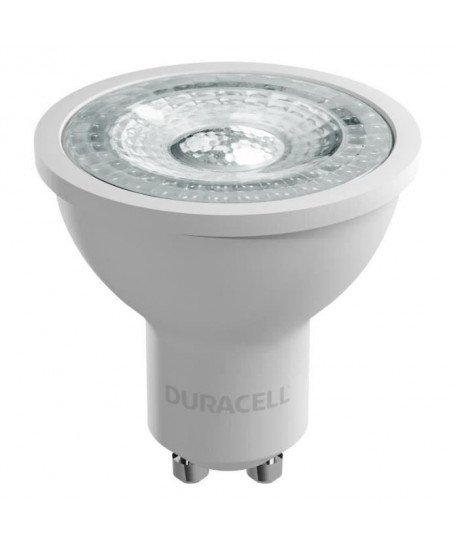 DURACELL Ampoule LED spot réflecteur GU10 5 W équivalent 50 W blanc chaud