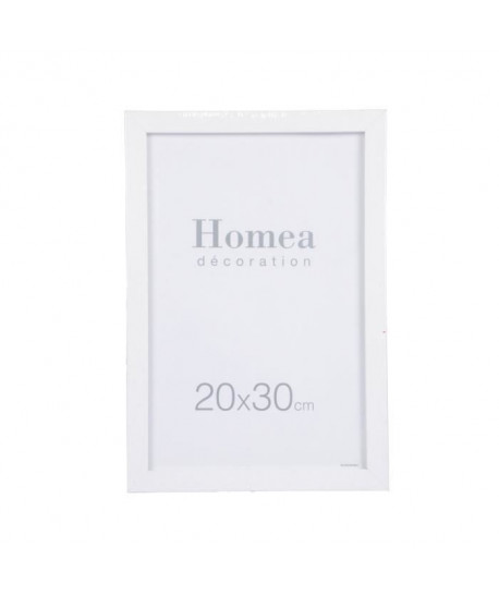 HOMEA Cadre photo Loft 20x30 cm blanc