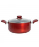 MENASTYL CUISSON Faitout Red Flashy 24cm 4,5L