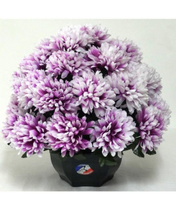Fleur artificielle Coupe TGM de chrysanthemes  Mauve