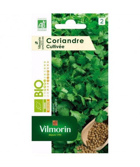 VILMORIN Sachet graines bio Coriandre