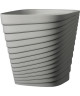 DEROMA Pot Slinky  Carré  30 x 30 x H 30 cm  17,6 L  Ecume