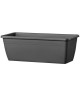 DEROMA Jardiniere Miramare  60 x 17 x H 14,5 cm  10 L  Gris anthracite