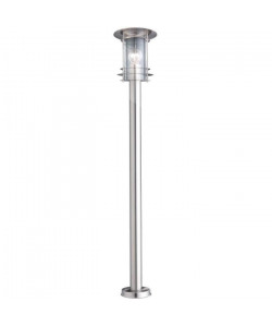 GLOBO LIGHTING Colonne extérieure inox  Polycarbonate translucide