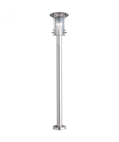 GLOBO LIGHTING Colonne extérieure inox  Polycarbonate translucide