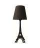 Lampe tour Eiffel  noire hauteur 38 cm. Hauteur 38 c