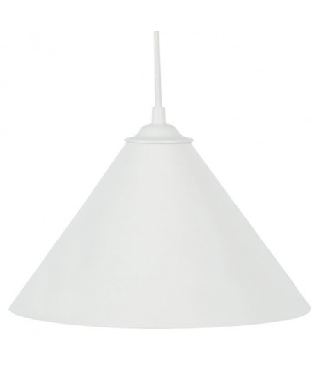 Lustre  suspension Cones E27 24 W Ř24cm Blanc