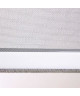 Moustiquaire enroulable en aluminium pour fenetre L150 x H160 cm marron  MOUSTIKIT