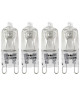 XQLite Lot de 4 ampoules halogene G9 46W