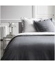 TODAY PREMIUM Parure de couette percale bicolore  1 housse de couette 220x240cm canon de fusil et zinc