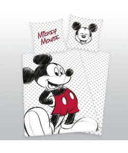 Parure de Couette enfant Mickey Mouse  140x200cm