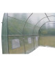 Serre de jardin tunnel 300x200x200cm  Vert translucide