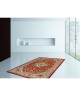 SAJADA Tapis de salon 120x170 cm rouge