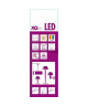 XQLITE Ampoule LED E14 flamme 4W équivalence 30W