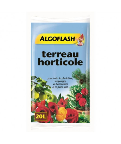 ALGOFLASH Terreau Horticole  20 L