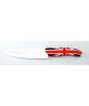 LE COUTEAU DU CHEF 1 couteau d\'office 8cm  1 couteau cuisine 13cm manche soft touch  Décors Union Jack