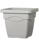 DEROMA Pot Circéo  27,4 L  38 x 38 x 33,5 cm  Gris écume