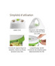 FOSA Kit de mise sous vide alimentaire en récipients 40000 1350600 ml blanc et vert