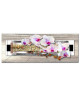 Tableau Déco Panoramique Déco Zen Orchidées  Zen  80x30 cm