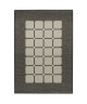 FLOORLUXE Tapis de salon tissé plat  Black Silver 120x170