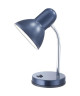 GLOBO LIGHTING Lampe a poser avec interrupteur  Ř 21,5 x H 35 cm  Chrome bleu