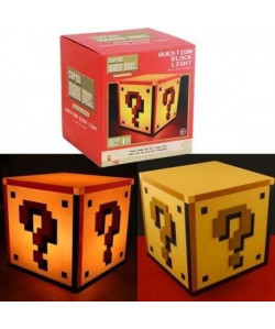 Lampe USB Nintendo : Super Mario Bros Question Block  18 x 16 x 16 cm