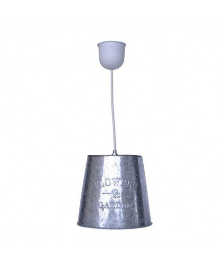 Lustre  suspension Zinka 19 cm zinc