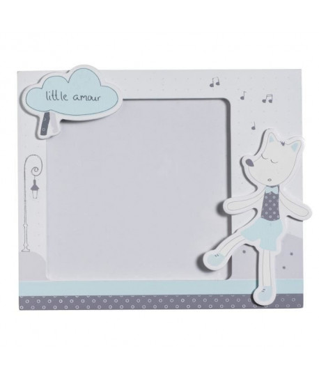 SAUTHON BABY DECO Set de 2 cadres photos 17x14,5 cm Lulu Chéri