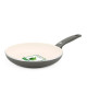 GREENPAN CAMBRIDGE Poele en céramique  Ř28cm  Gris et Creme