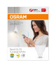 OSRAM SMART Ampoule spot connectée LED GU10 6 W équivalent a 50 W dimmable du blanc chaud au blanc froid