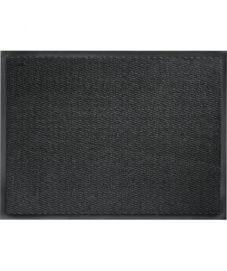 Tapis d\'entrée a motifs  40x60 cm  Style Classique  Coloris Gris