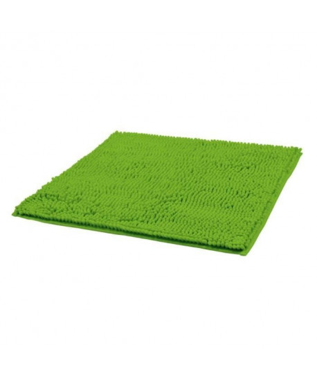 FRANDIS Tapis de bain chenille microfibre  50   x  50   cm  Vert