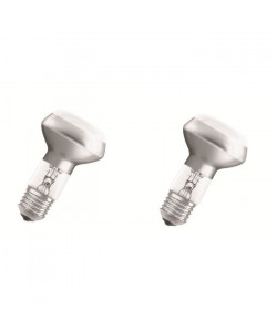 OSRAM Lot de 2 Ampoules spots EcoHalogenes R63 E27 30 W équivalent a 40 W