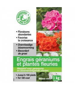 NONA Engrais pour géraniums et plantes fleuries  1 kg