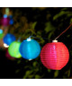 Guirlande lumineuse LED solaire Fiesta  Multicolore