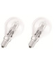 OSRAM Lot de 2 ampoules EcoHalogenes E14 30 W équivalent a 40 W forme sphérique