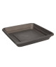 PLASTIKEN plateau carré Ř 29 cm  Anthracite