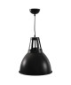 Lustre en aluminium Style industriel  Ř 45 cm  Noir