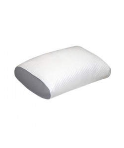 DORMIPUR Oreiller mousse a mémoire de forme Juno confort soft 40x60 cm blanc