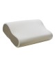 BULTEX Oreiller Ergonomic a mémoire de forme 3D déhoussable 52x33 cm blanc et gris taupe