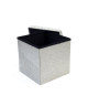 Pouf coffre de rangement pliable 37,5x37,5x37,5...