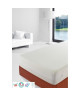 STIPI Rénovematelas Bouclette en Microfibre biextensible 160x200 cm blanc