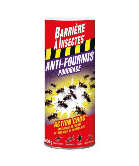 BARRIERE A INSECTES AntiFourmis poudrage  300 g