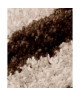 MOGADOR Tapis de salon berbere aspect laineux avec franges  100% Polypropylene  100 x 150 cm  Beige