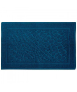 VENT DU SUD Tapis éponge THALIA  50x80 cm  Bleu cobalt