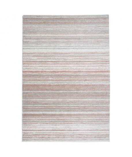 Tapis de salon Soft style moderne 160x230 cm beige