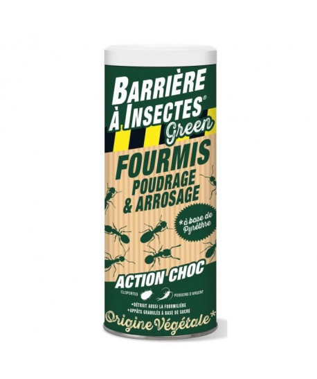 BARRIERE A INSECTES GREEN Appâts granulés antifourmis a base de pyrethre végétal  300 g