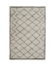 BERBERE Tapis de salon 120x170 cm beige et gris