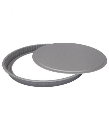 IMF Moule a tarte fond amovible Steel  Ř 31 cm