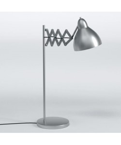 HARMONICA  Lampe bureau, extensible, hauteur 60 cm, aluminium